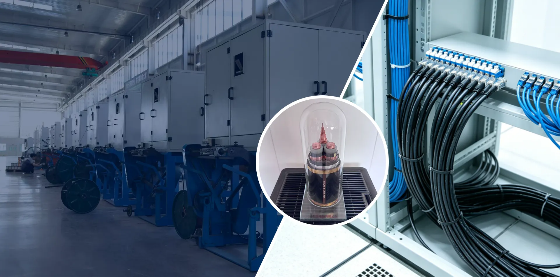 Câbles d'alimentation directs en usine