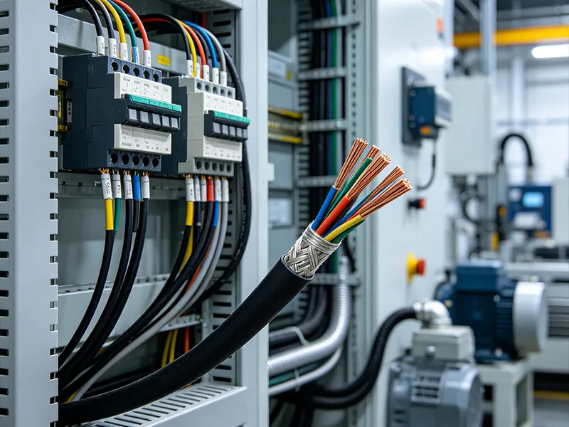 Les câbles de commande à haute stabilité prennent en charge la transmission de signaux de précision pour les systèmes d'automatisation industrielle modernes