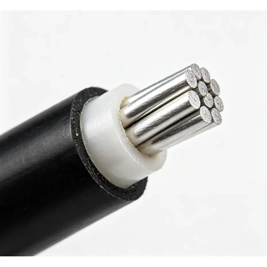 Câble PVC en aluminium