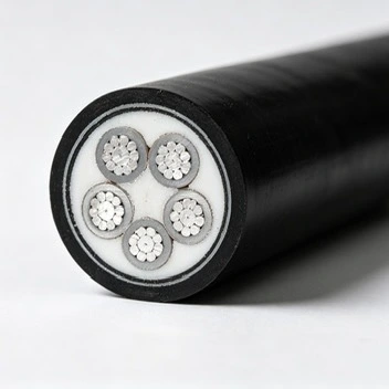 Câble d'alimentation basse tension résistant au feu en aluminium PVC FR