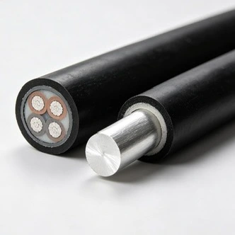 Câble d'alimentation résistant au feu en aluminium XLPE