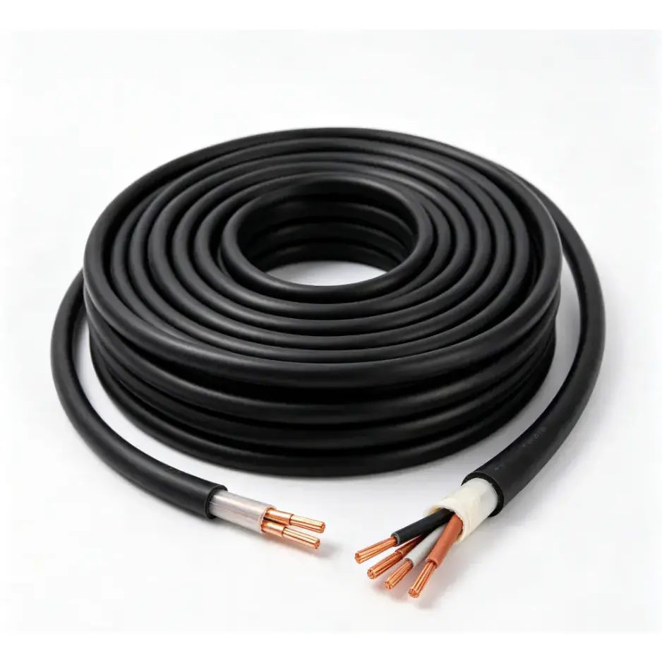 Câble de commande flexible résistant au feu en cuivre PVC