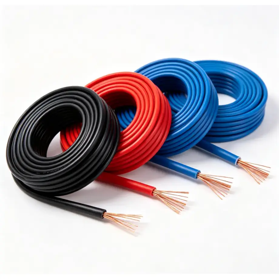 Fil flexible en cuivre PVC