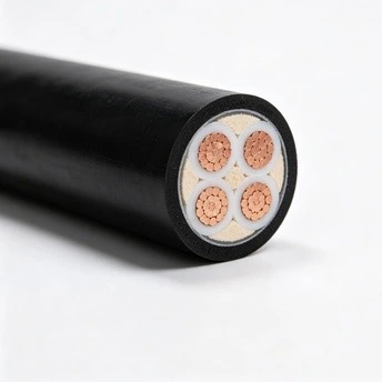 Câble d'alimentation basse tension résistant au feu en cuivre XLPE FR